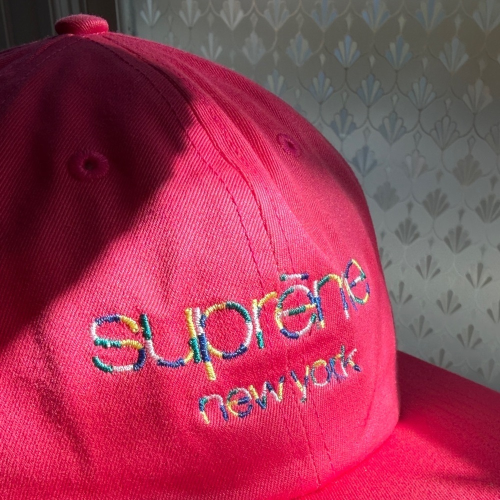 Supreme Bright Pink Baseball Cap - Picture 4 of 6